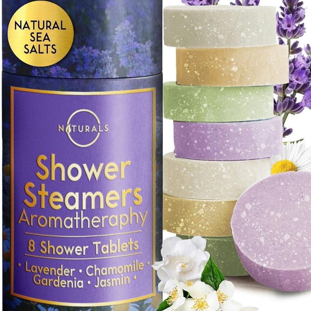 Shower Steamers Aromatherapy - Birthday Gifts for Women and Men - Shower Bombs A